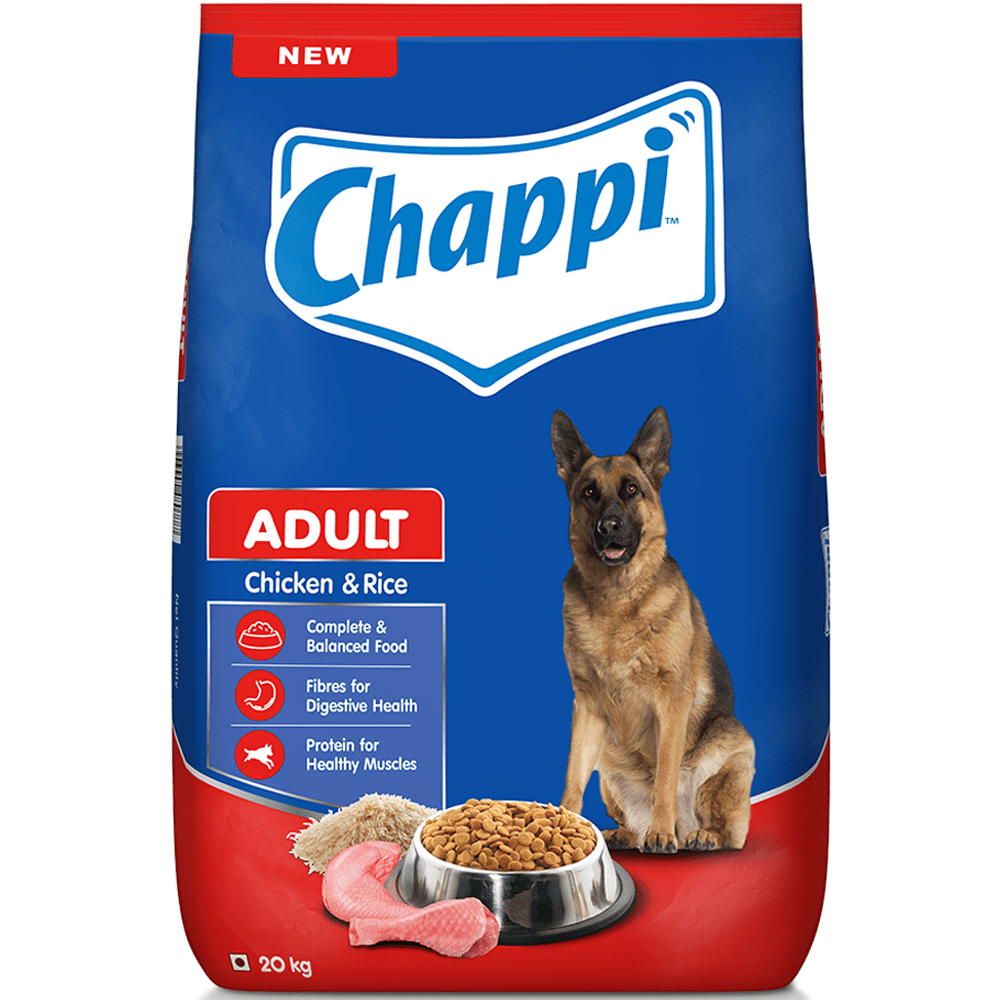 Buy Chappi Adult Dry Dog Food Chicken & Rice